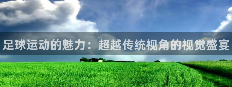 谈球吧体育：足球运动的魅力：超越传统视角的视觉盛宴