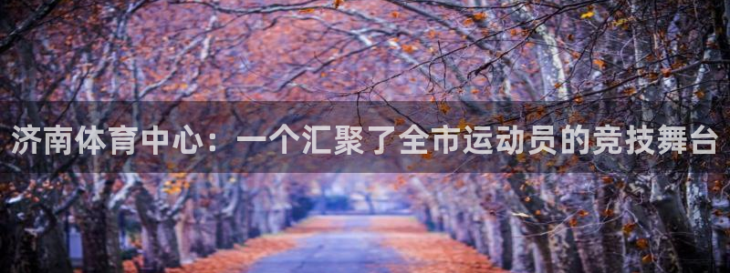 谈球吧体育：济南体育中心：一个汇聚了全市运动员的竞技舞台