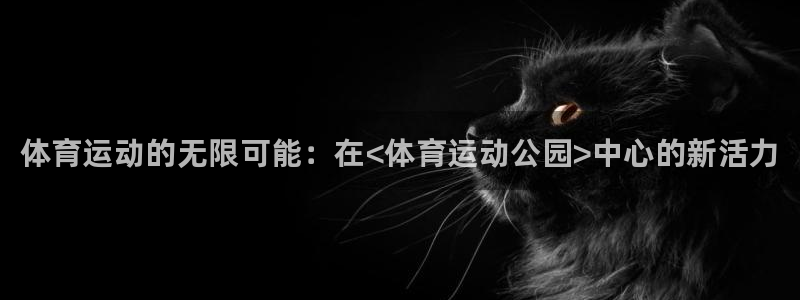 谈球吧体育：体育运动的无限可能：在<体育运动公园>中心的新活力